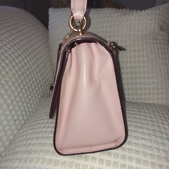 Coach Tilly Signature & Pink Satchel Crossbody - Picture 8 of 16